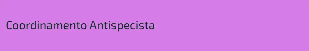 Coordinamento Antispecista